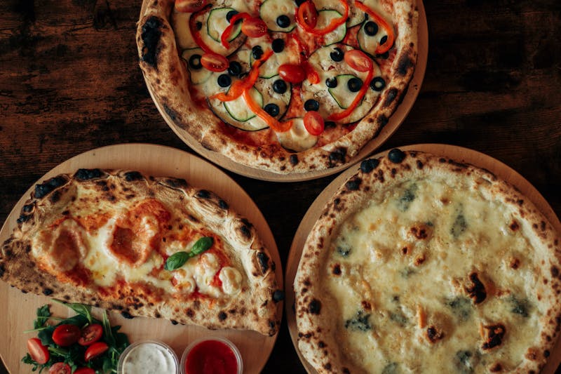 Garden Veggie Pizza with fresh vegetables